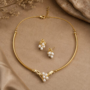Fresh Water Pearl Necklace Set